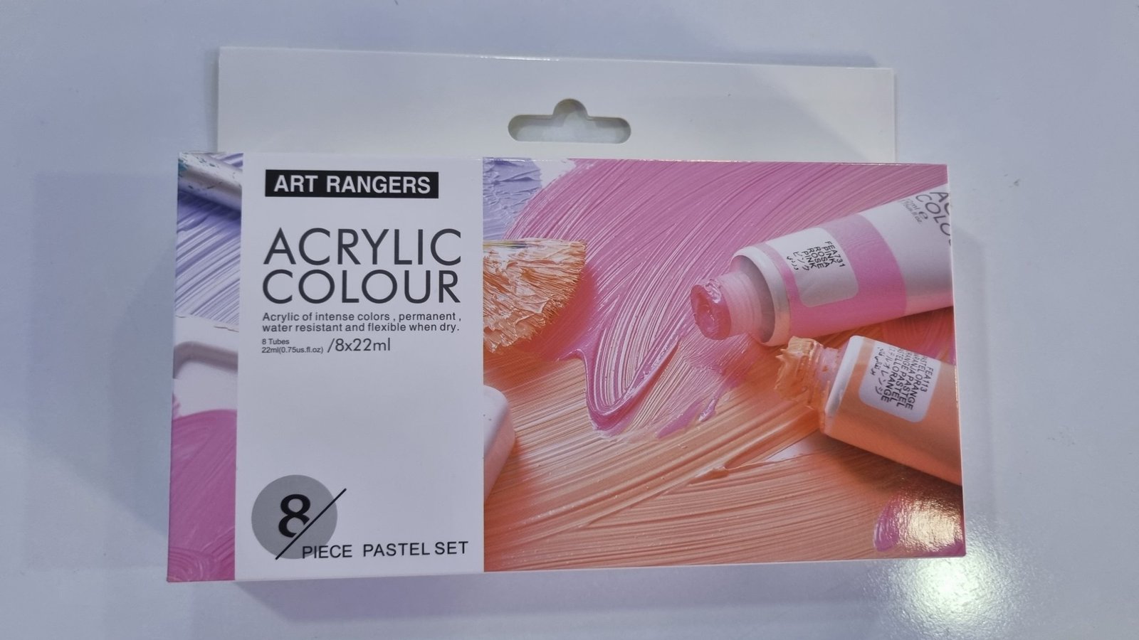 Art Rangers Acrylic Colour Pastel Set (8 x 22ml)